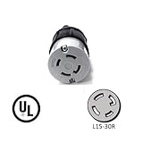 Powertronics接続、NEMA l15 – 30コネクター