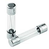 McIgIcM 100pcsヒューズガラス250VAC 5x20mm 250Vファーストブロー鉛ガラスヒューズ小型ヒューズ (0.1A)
