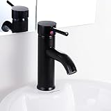 Yescom 7" Single Handle Vessel Sink Faucet 5-layer Finish Black Oil-Rubbed Bronze Bathroom Basin Tub