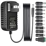 「11種類変換ジャック」汎用5V 3A ACアダプター パワーサプライ 充電器 AC→DC5v 3A 2A 1A 800mA 600mA 500mA 400mA 200mA 100mA 安定化電源アダプター dcアダプター 変換アダプター