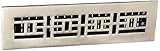 Decor Grates 2インチ12インチOriental床登録 AJ212-NKL 1