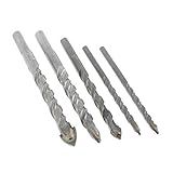 F Fityle 多目的　ガラスドリルビット　セット　サンドブラスト付き　6mm / 8mm / 10mm / 12mm　5個入り