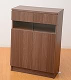 横幅 60cm 収納庫 カウンター下、空き、スペース　スッキリ！収納庫 カウンター下 台所 台所/キッチン ダイニング 収納 ブラウン