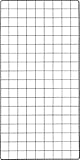 TRUSCO 棚用ディスプレイネット 金具付 450X900 黒 TN4509