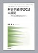 刑事手続打切り論の展開―ポスト公訴権濫用論のゆくえ