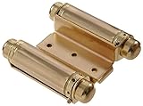 The Hillman Group 852546 3" Double Acting Spring Hinge - Satin Brass Finish [並行輸入品]