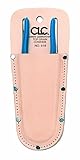 Custom Leathercraft 418 Plier Tool Holder, Top Grain Leather, Closed End [並行輸入品]