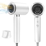 ドライヤー 大風量 ヘアドライヤー 速乾 マイナスイオン 超軽量 冷熱風切替 3つ運転モード 適温ヘアケア 静音 小型 ノズル付き コンパク