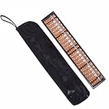 楽しく計算おしゃれそろばんセット(木製・23桁)　ディープネイビー　日本製　N5707220