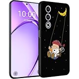 MIKYPOOZ OPPO A3 5G 用 ケース スヌーピー アニメ 漫画 キャラクター かわいい おしゃれ TPU 素材 耐衝撃 滑り止め 快適な感触 レンズ保護 ワイヤレス充電対応 シンプルで軽い (OPPO A3 5G 用)