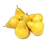 ALEKO ® 6 AFPER装飾リアルな人工フルーツ – Package of 6 Pears