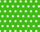 SheetWorld Fitted Pack N Play (Graco Square Playard) Sheet - Polka Dots Green - Made In USA by sheet