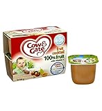 Cow & Gate Fruit Cocktail 100% Fruit with Vitamin C from 4-36 Months 4 x 100g (400g) (Pack of 2) - ビ