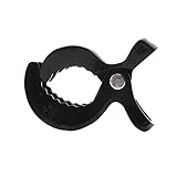 Mamimami Home 安全素材 プラスチック ベビーカー ペグ 5個・ブラック 7.4x4.4x2.4cm カバーブランケットクリップ DIY おしゃぶり ベビーおもちゃ オーガナイザ アクセサ