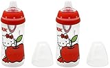 NUK Hello Kitty Silicone Spout Active Cup, 10-Ounce, 2 Count by NUK