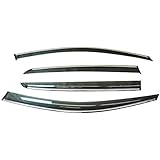 DressCarParts VW フォルクス ワーゲン ゴルフ 7 AUC 系ドアバイザー サイドバイザー 取付金具 ・ メッキモール 付