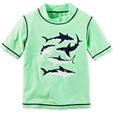 カーターズ Carter's/ カーターズ シャークラッシュガード グリーン 水着 2歳【並行輸入】