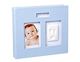 【BABY MEMORY PRINTS】 ベビーメモリープリント memory album メモリーアルバム 3Dでお子様の足型 手型をとることができる 全30ページ フォトアルバム 記念写真 成長記