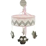 My Baby Sam Chevron Mobile, Pink/Gray by My Baby Sam