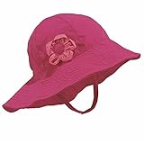 One Step Ahead Baby Sun Hat with Flower Decoration by Sun Smarties、6ヶ月 – 3年間 カラー: ピンク