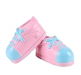 aoligeジャンボSquishyキュートA Pair ofピンク靴Kawaiiクリーム香りつきVery Slow Rising Bow TieスニーカーDecompression Squeeze K