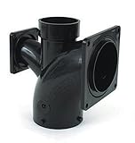 Valterra T1037 3-Way Ell with 3 Bayonet x 3 Rotating Flange x 2 Hub Inlet x 1-1/2 Rotating Flange [並