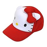 キッズキャップ 子供帽子 ドラえもん ハローキティ マイメロディ Dr.スランプ アラレちゃん 女の子 男の子 fo-cap0148-50cmキティちゃん