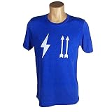 ユニセックスMen and Women Thunder Up TeeシャツOKC Oklahoma City Adult True Royal Triblend by Shop Good
