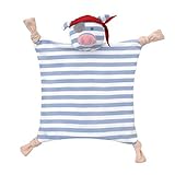 Organic Farm Buddies Blankie, Pirate Pig by Apple Park