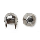 English Cut Nailhead Size 30 Solid Brass Nickel Finish 300 pieces per pack [並行輸入品]