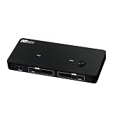 ラトックシステム 8K 30Hz DisplayPort パソコン 切替器 2台 RS-260DP-8K KVM スイッチ PC CPU 切り替え DP