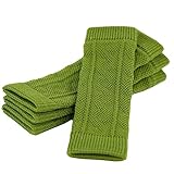 Nikkashop 犬 靴下 犬用レッグウォーマー 健康足首 レッグサポーター レッグプロテクター 包帯 サポーター (グリーン, M)