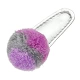 everbloom studio #35M Pompom clip lv/gy