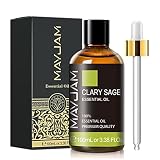 MAYJAM エッセンシャルオイル クラリセージ 100ml アロマオイル 精油 天然100% クラリセージオイル アロマ ディフューザー／加湿器用 芳香用 プレゼント