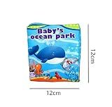 Weichuan柔らかい布ベビーブックセットof 3 – 明るい色動物画像for Baby – ビジュアル学習、式記念品