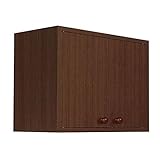 吊り戸棚 幅60cm カウンター上収納(TDH-60K) (ミディアムブラウン)