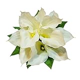 ラテックスリアルタッチCala Lily Flowers Bouquetsブライダルウェディングブーケ TC53A