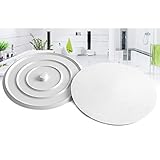 シリコーンタンクストッパーリサイクル可能なバスタブバスルームと洗濯のための排水ストッパー排水プラグカバーキッチンユニバーサルユース6インチ1PCS（ティール）