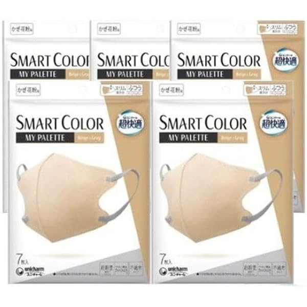 Amazon.co.jp: 【7個セット】ユニ・チャーム 超快適マスク スマート