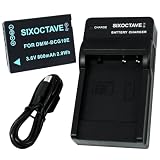 SIXOCTAVE BP-DC7-U BP-DC7 ライカ 互換/DMW-BCG10 パナソニック 互換 バッテリー & 互換充電器 カメラ バッテリー チャージャー DMW-BTC2 DE-A65 セット V-LUX 20/V-LUX 30/V-LUX 40/DMC-TZ7/DMC-ZS1/DMC-ZS3/DMC-TZ20/DMC-ZX3/DMC-TZ10/DMC-TZ30 等カメラ対応