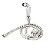 uxcell ヘッドホースセット　ミズタニバルブ　シャワー　120cm長のホース　バスルーム