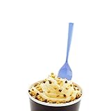 Restaurantware RWP0280PW Petal Spoon 4.5 100 count box Disposable Spoons Periwinkle [並行輸入品]