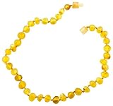 Healing Hazel 100% Baltic Amber Baby Necklace - Honey Raw 12-13 by Healing Hazel