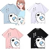 [ミスア] プロジェクトセカイ カラフルステージ! feat. 初音ミク 花里みのり tシャツ 半袖 インナーシャツ 夏服 プロセカシャツ コスチューム 快適 吸汗 通気 アニメ グッズ 応援イベント お出かけ 男女兼用 (白,S) [並行輸入品]