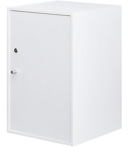 Amazon.co.jp: ottostyle.jp 木製 鍵付き ロッカー 収納 ボックス