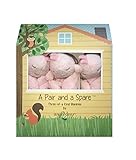 Angel Dear a Pair and a Spare 3 Pcs Blankets Gift Box, Pink Whale. by Angel Dear