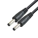 ZUUN (ズーン) 外径3.8mm 内径1.4mm 1m (オス)-(オス) 電力供給ケーブル 空調作業服 ファン付ベスト ヒートベスト ヒートグローブ等 (1m 外径3.8φ 内径1.4φ)