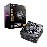 EVGA 750 GT 80 Plus Gold 750W フルモジュラー FDBファン付きオートエコモード 100%日本コンデンサ パワーオンセルフテスター付き コンパクト150mmサイズ 電源 220-GT-0750-Y1