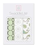 スワドルデザインズ (SwaddleDesigns) 【日本正規品】スワドルライト モダンキウイ 3枚セット SD-445KW