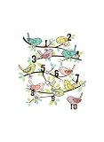 Feel Good Art Thick Box Canvas The Tweeting Tree (A3) by Feel Good Art